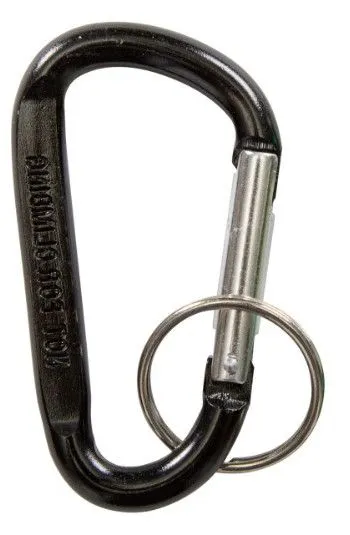 ALUMINUM CARABINER NOT SUITABL